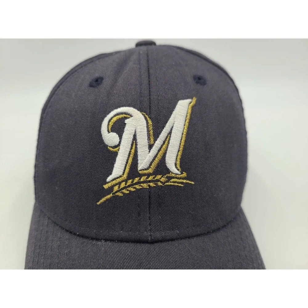 Youth Milwaukee Brewers Twins Enterprise Snapback Hat Cap Boys MLB Baseball Blue